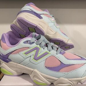 New Balance Lilac and Pink Sneakers